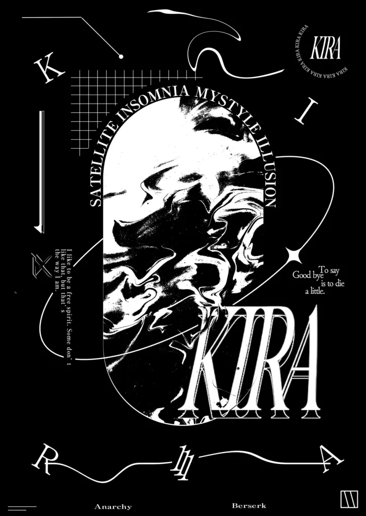 KIRA / SATELLITE INSOMNIA（Flyer）